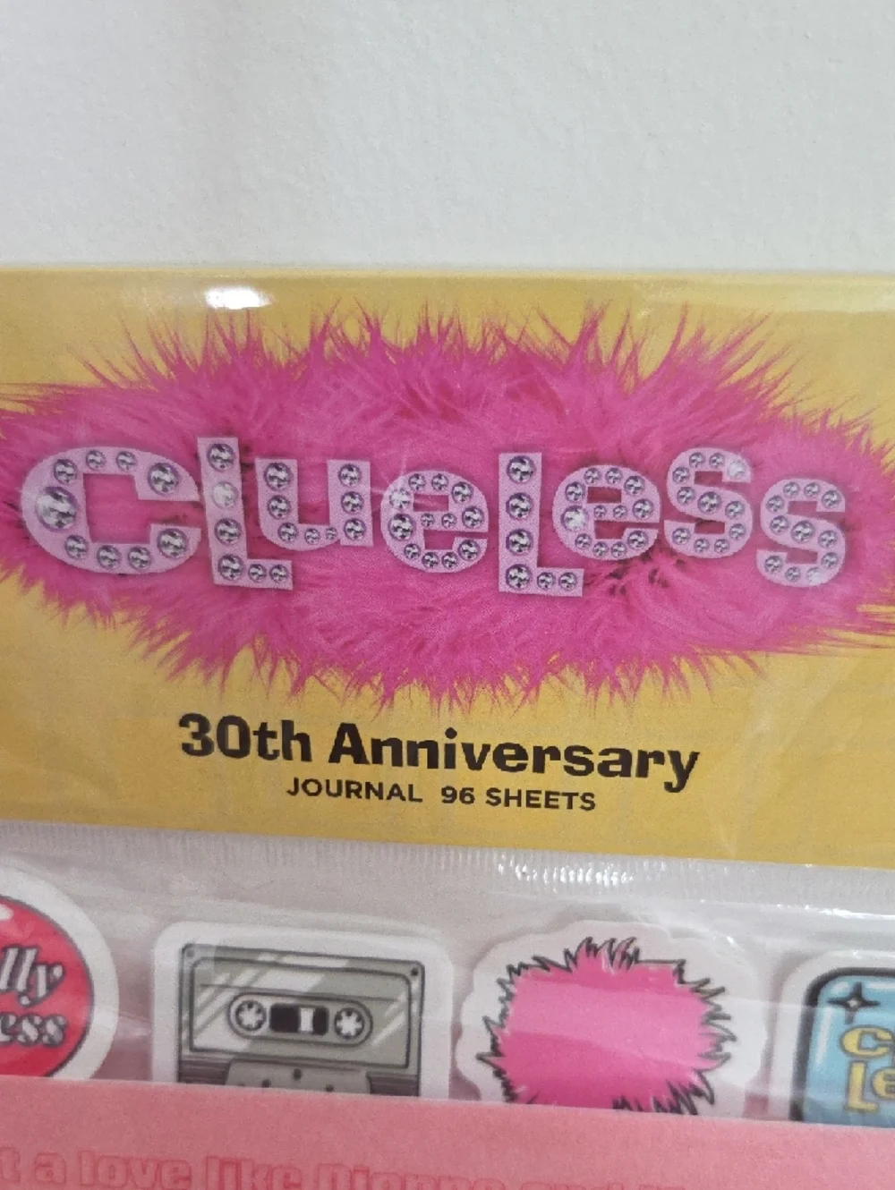 Clueless 30th Anniversary Pink Spiral Journal NIP - Picture 2 of 4